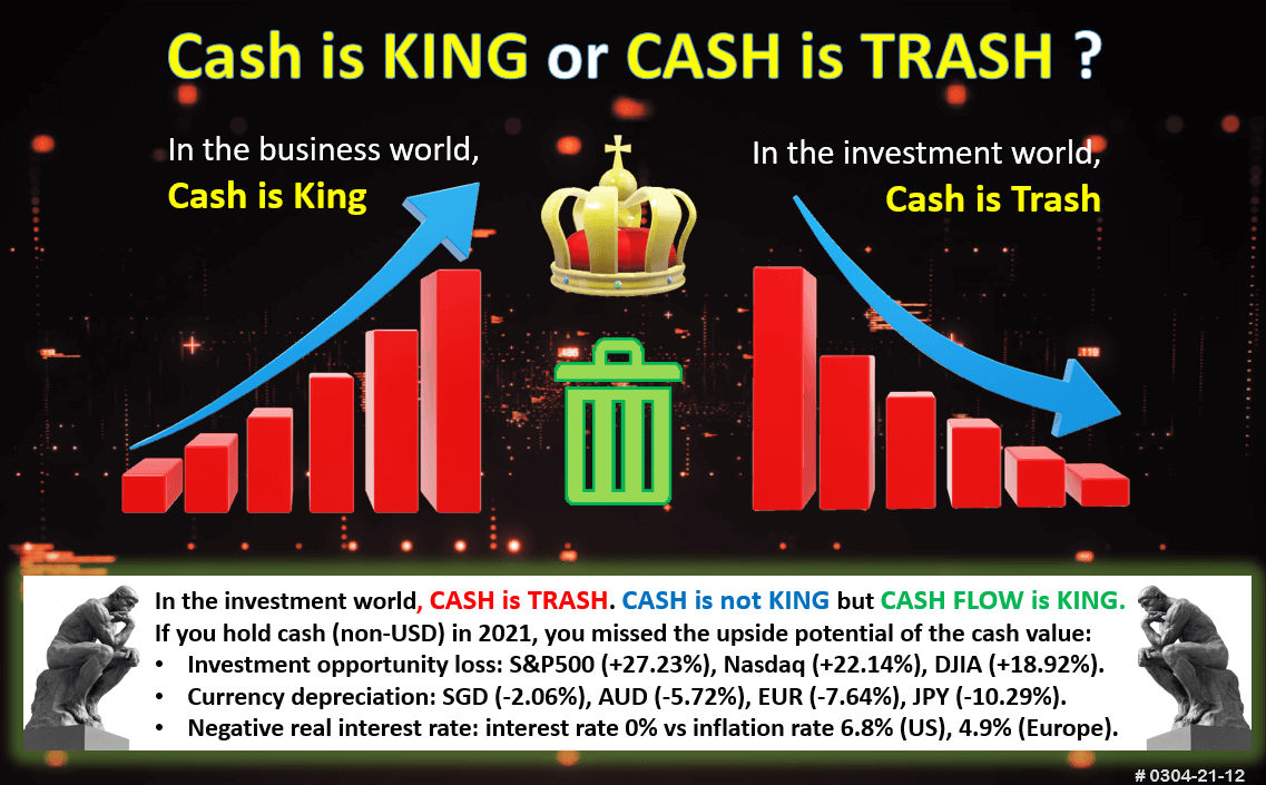 Cash is king or trash image