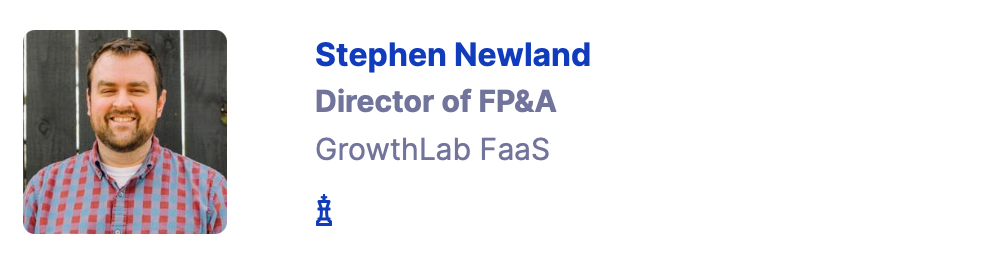 FP&A Summit Speaker - Stephen Newland