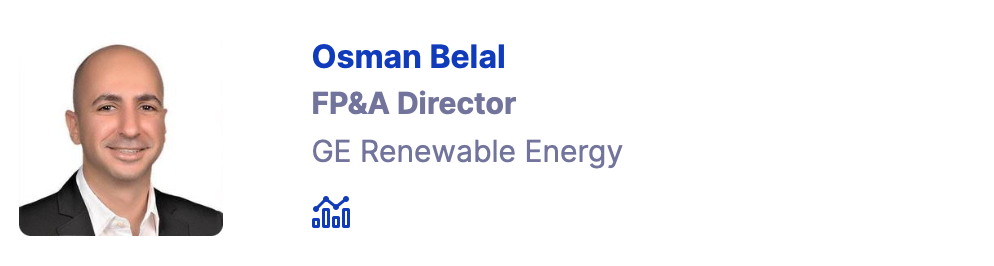 FP&A Summit Speaker - Osman Belal