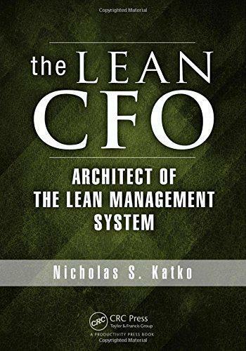 The Lean CFO - cover image - best CFO books