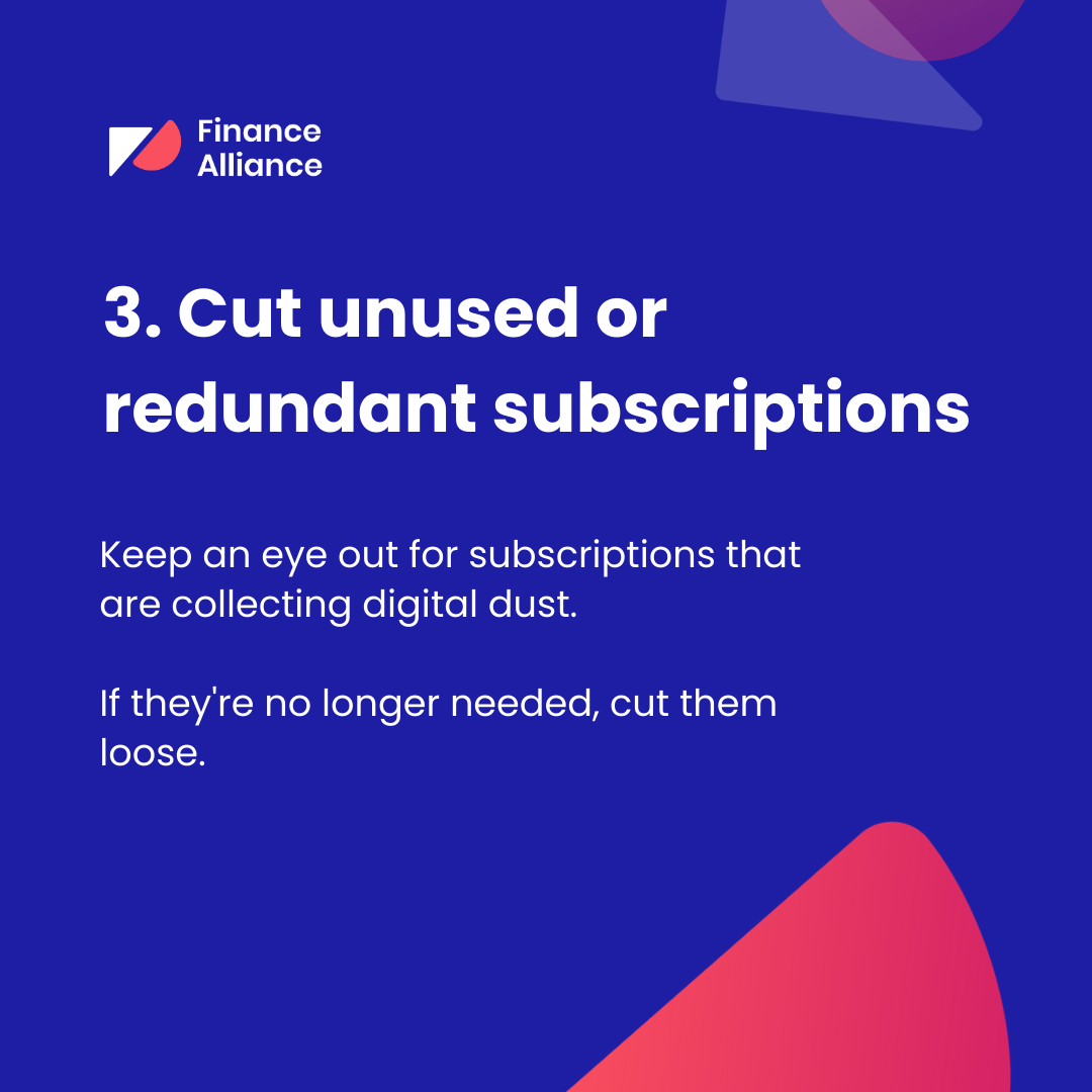 software management tip 3 - cut unused or redundant subscriptions