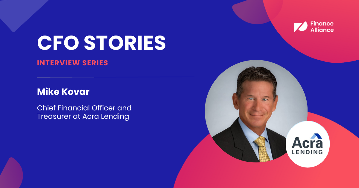 CFO Stories: Mike Kovar