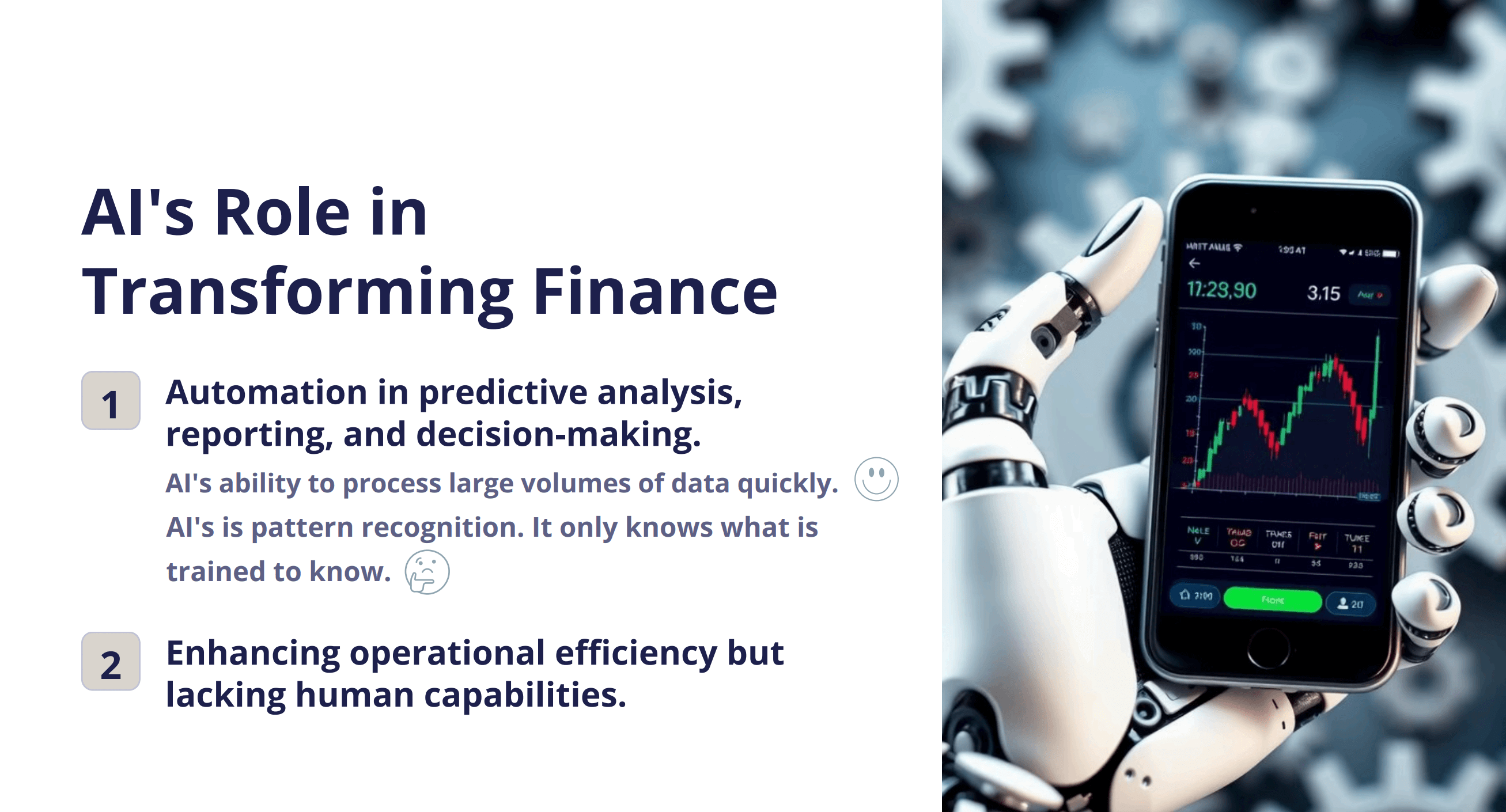 AI's role in transforming finance