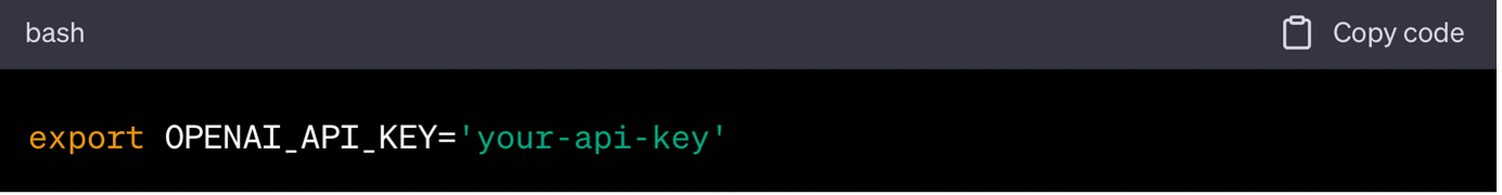 How to use ChatGPT with Python