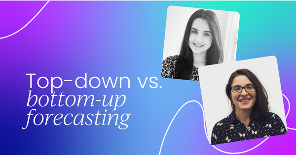 Top-down vs. bottom-up forecasting:  Decoding sales forecasts