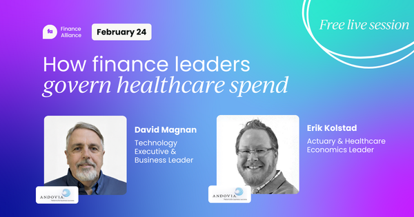 How finance leaders govern healthcare spend