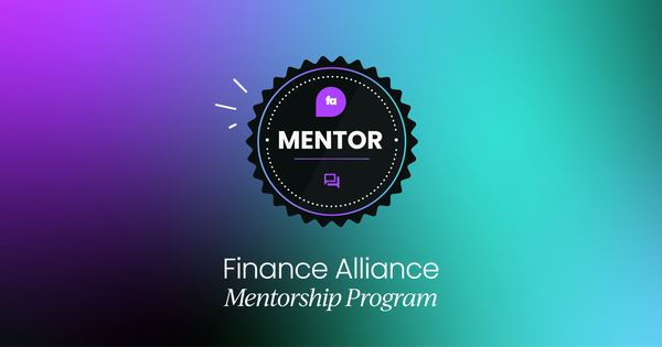 Finance  Mentorship program
