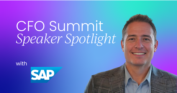 CFO Summit: Speaker Spotlight  with Rob Seifert