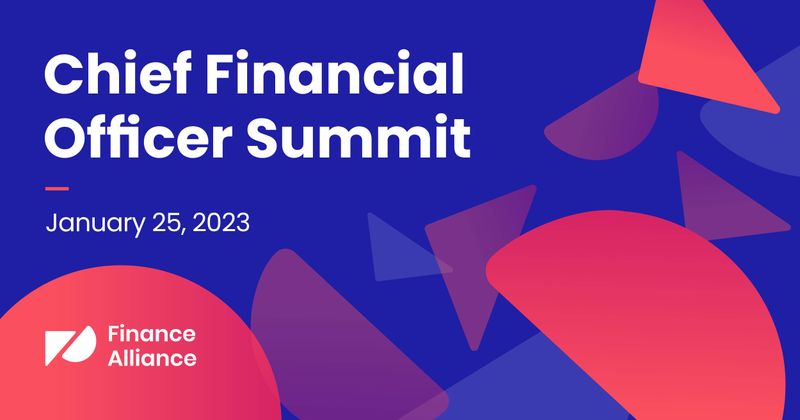 Chief Finance Officer Summit | Online | January 25