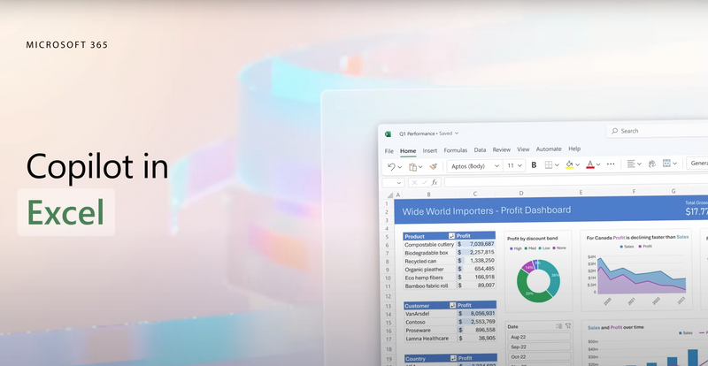 How to use Microsoft 365 Copilot in Excel