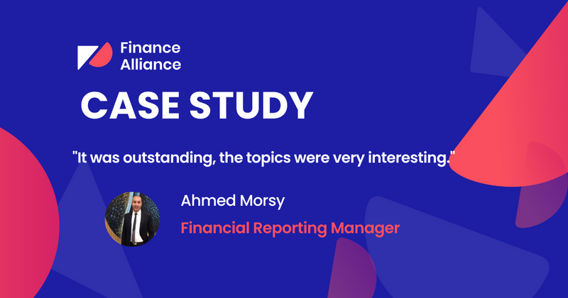 "It was outstanding, the topics were very interesting." - Ahmed Morsy