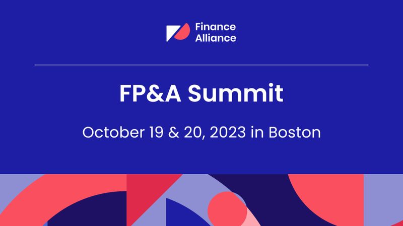FP&A Summit | Boston | October 19 & 20, 2023
