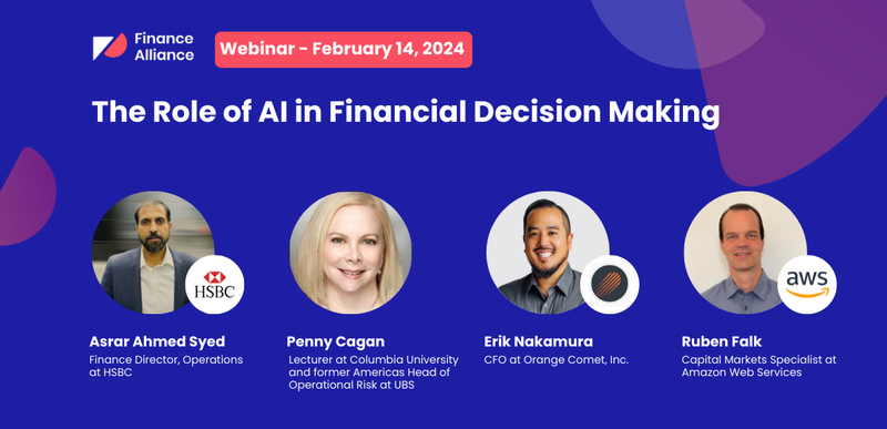 Webinar | The role of AI in financial decision-making
