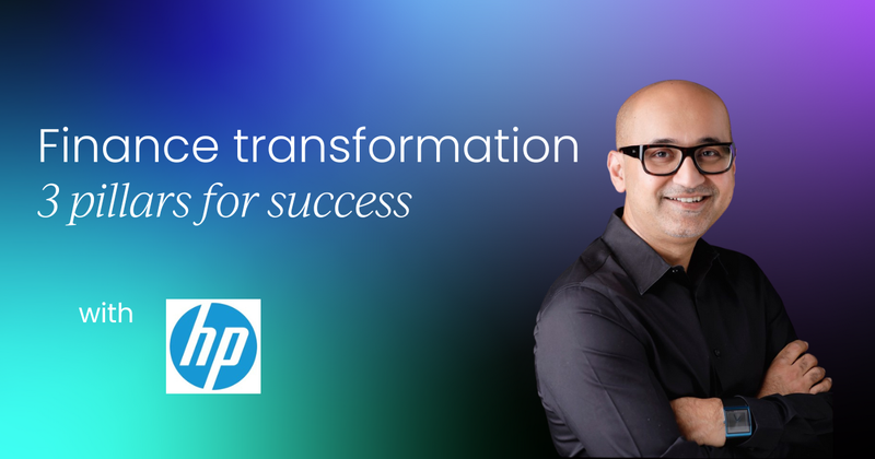 3 pillars of finance transformation