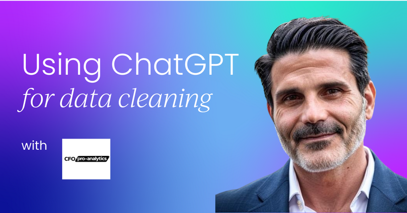 Using ChatGPT for data cleaning