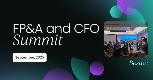 FP&A and CFO Summit Boston 2025 | OnDemand